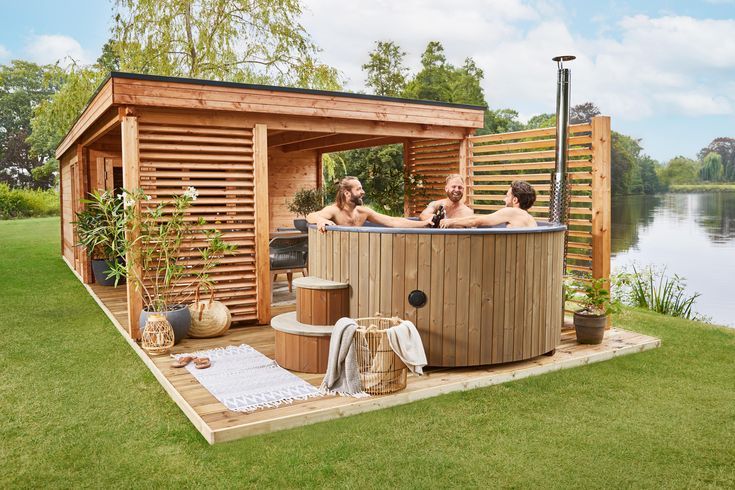 Spa de luxe bois 