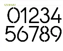 Police numbers laser QUESAT.v1.attribut.webp