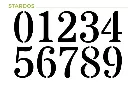 Police numbers laser STARDOS.V1.attribut.webp