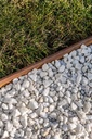 Bordure easyfix corten 240x15 cm ( par paqt 6 pcs )