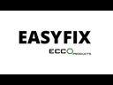 Bordure easyfix corten 240x15 cm ( par paqt 6 pcs )
