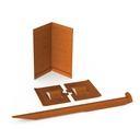 Bordure corten Advance 200x20 cm (paqt 6pces)