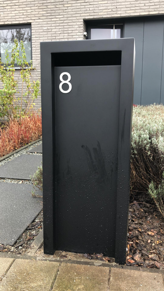 Boite aux lettres Litru / Corten noire Ral 9005
