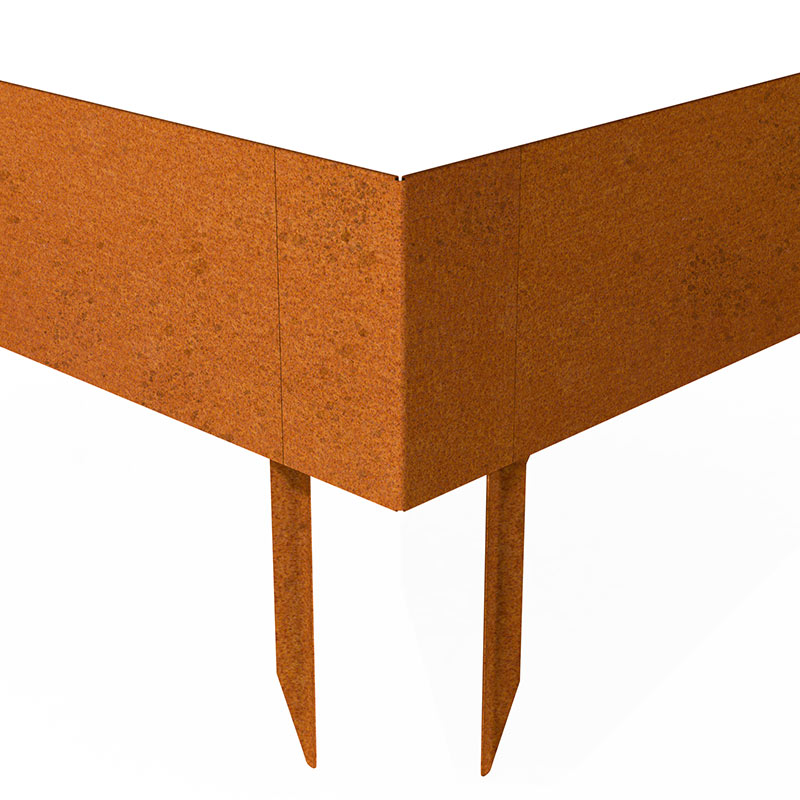 Bordure corten Advance 200x20 cm (paqt 6pces)