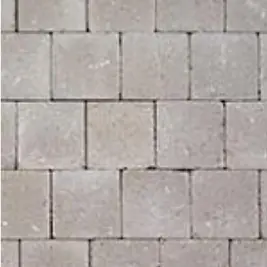 Pavé béton Columbias tambouriné 15x15x6cm
