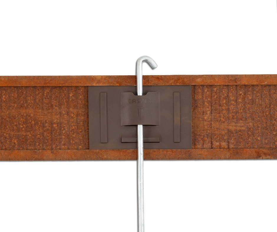 Bordure easyfix corten 240x15 cm ( par paqt 6 pcs )