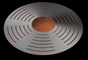 Grille pour brasero corten