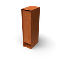 Boite aux lettres colis Pakun Corten