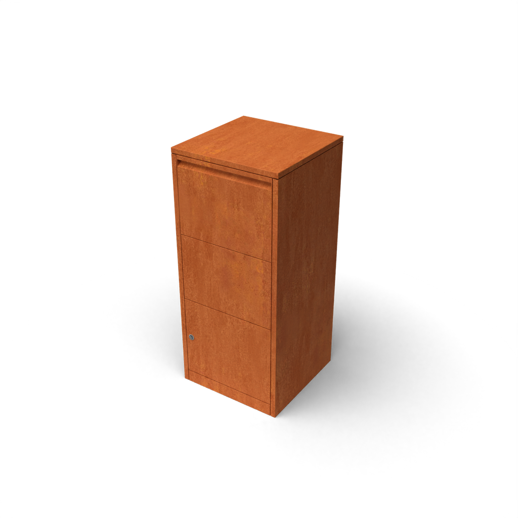 Boite aux lettres colis Giftu Corten